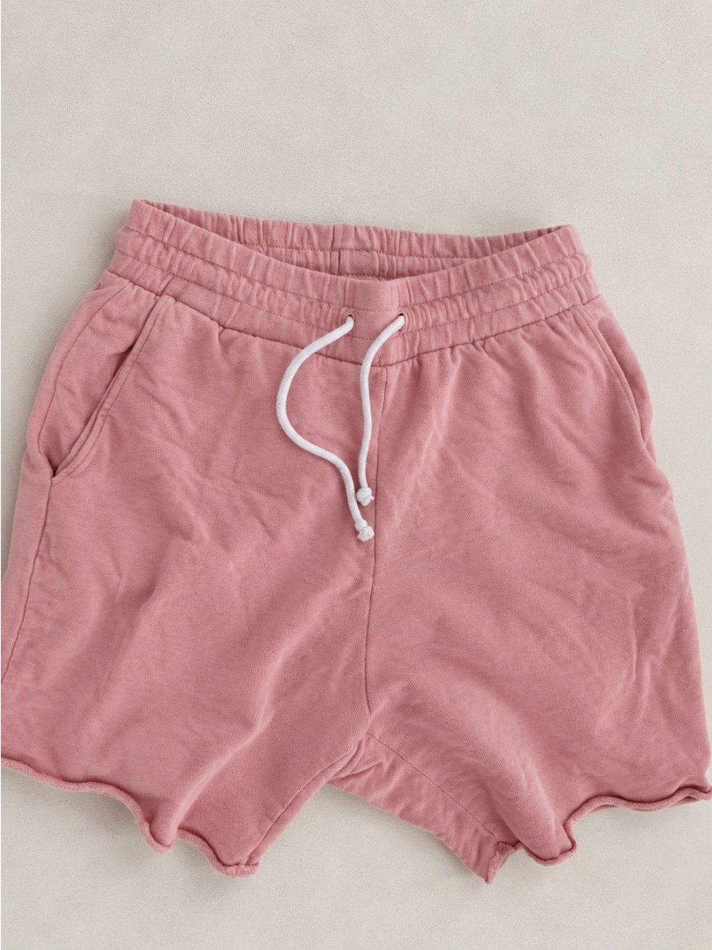 Divided Orange  Drawstring Sweatshorts